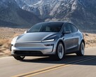 Egy elektromos Tesla Model Y SUV (Kép forrása: Tesla)