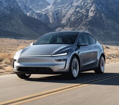 Egy elektromos Tesla Model Y SUV (Kép forrása: Tesla)