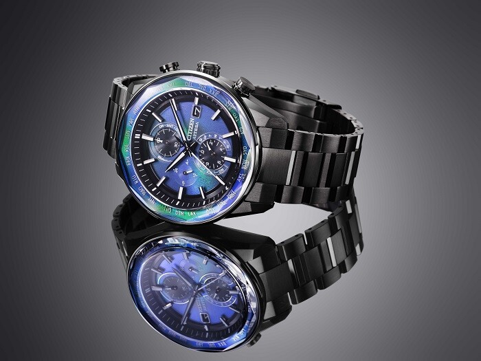 Az új Citizen Attesa H800 Full Sapphire Bezel óra. (Kép forrása: Citizen)