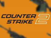 Counter-Strike 2 banner M249-esekkel átfedve.