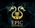 A Helvepic Epic Montreux 2027 fesztiváljának fő vizuális eleme.