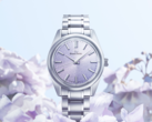A Grand Seiko SBGW323 lágy és gyönyörű lila Mt. Iwate mintás számlapját a kiri virág ihlette (Kép forrása: Grand Seiko)