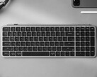 Keychron B2 Pro Space Gray vezeték nélküli alacsony profilú billentyűzet