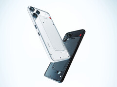 A Phone (3a) Lite hű marad a Nothing esztétikájához, fekete vagy fehér átlátszó dizájnnal. (Kép forrása: Nothing)