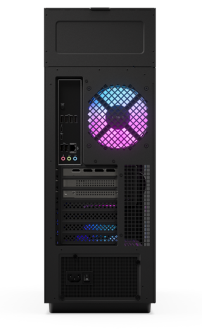 HP Omen Max 45L: Hátsó I/O. (Kép forrása: HP)