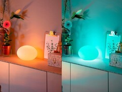 A Philips Hue várhatóan a közeljövőben kiadja a Flourish asztali lámpa (képünkön) továbbfejlesztett változatát. (Kép forrása: Philips Hue)