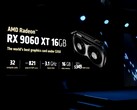 Az AMD hivatalosan is bemutatta a Radeon Rx 9060 XT GPU-t a Computex 2025 kiállításon (kép forrása: AMD)