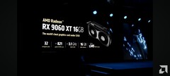 Az AMD hivatalosan is bemutatta a Radeon Rx 9060 XT GPU-t a Computex 2025 kiállításon (kép forrása: AMD)