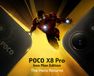 A Poco X8 Pro Iron Man Edition egyedi hátsó kialakítással rendelkezik.