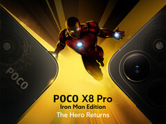A Poco X8 Pro Iron Man Edition egyedi hátsó kialakítással rendelkezik.