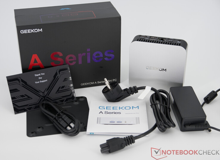 A Geekom A5 Pro szállítási terjedelme