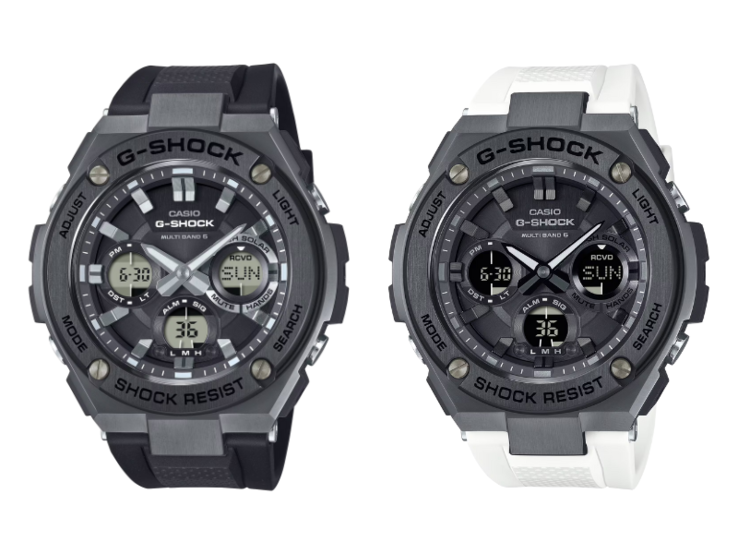 Balról jobbra: a GST-W110MS-1A és a GST-W110MS-7A. (Kép forrása: Casio)
