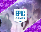 A második rejtélyes ingyenes játék a Jotunnslayer: Hordes of Hel. A képen: a cím szerkesztett grafikája. (Kép forrása: Epic Games Store)