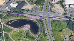GNSS tesztvezetés: Tó 2