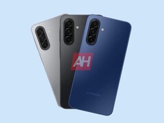 A Galaxy A17 nem hivatalos renderelése három színváltozatban. (Kép forrása: Android Headlines)