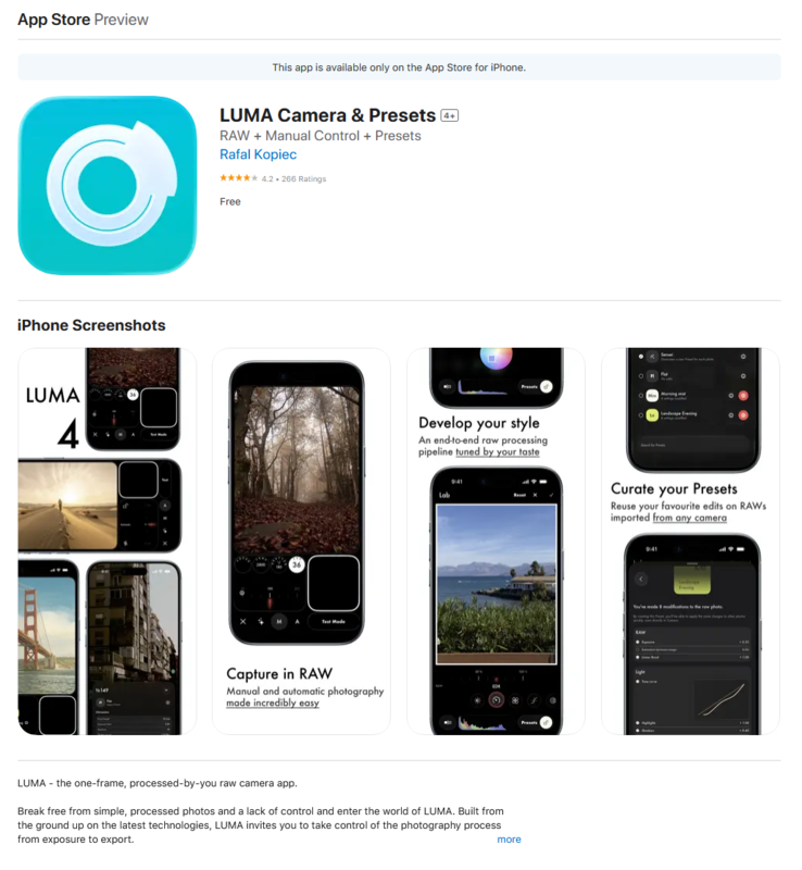(Kép forrása: Apple App Store)