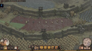 A képen: Játékmenet-képernyőkép a Shadow Tactics: Blades of the Shogun című játékból.