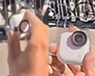 Az állítólagos Insta360 Go 4S nyilvános használatban. (Kép forrása: Igor Bogdanov)