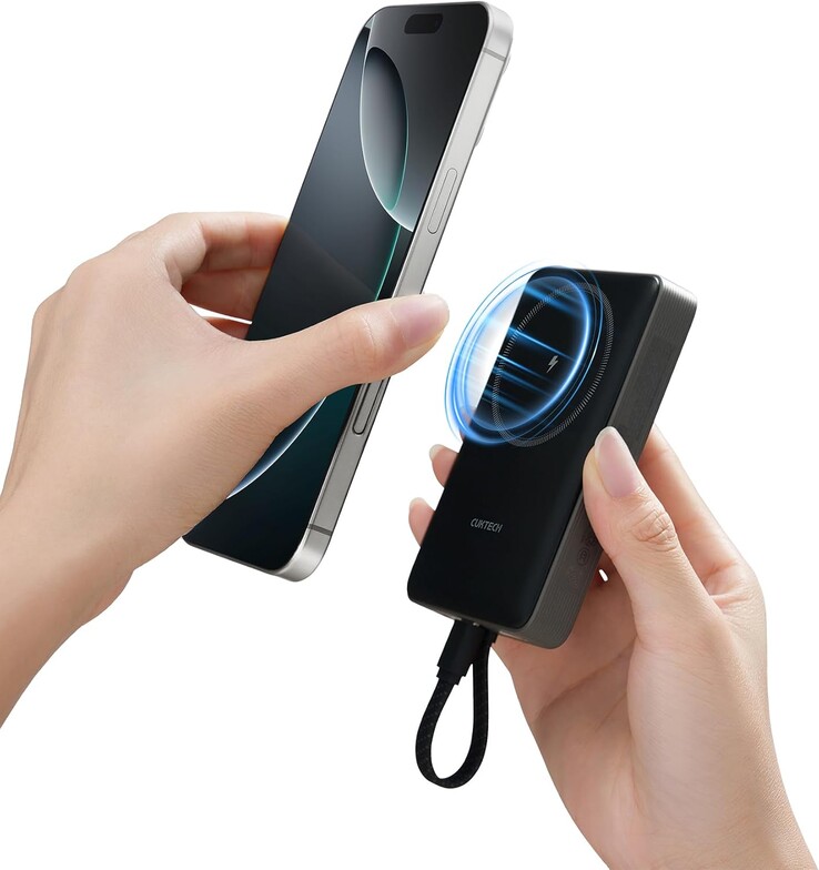 A Cuktech mágneses Power Bank CP12. (Kép forrása: Cuktech)
