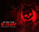 A Gears of War: E-Day hivatalos promóciós illusztrációja.