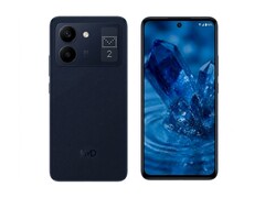 Egy feltehetően a HMD Pulse 2T Pro készülékről készült kiszivárgott renderkép, amely a hátlapi kijelzőt mutatja.