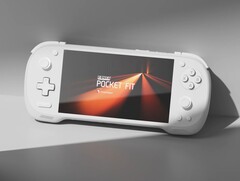 A Konkr Pocket Fit (Elite) fehér színben. (Kép forrása: Ayaneo)