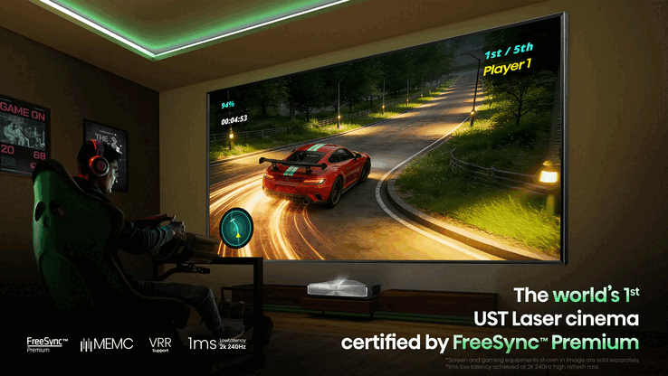 A projektor teljes körű Dolby Vision, Dolby Vision Gaming és IMAX Enhanced tanúsítvánnyal rendelkezik.