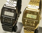 A Casio Vintage A1100GGV-8 (ezüst) és A1100GV-9 (arany). (Kép forrása: @geesgshock az Instagramon)