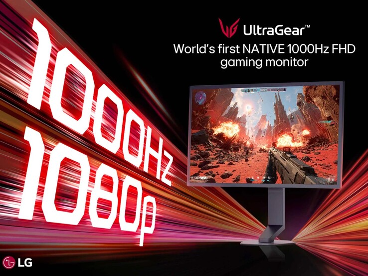 Az LG UltraGear 25G590B 1000 Hz-es 1080p felbontást támogat.