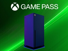 Következő Xbox konzol mockup Game Pass bannerrel