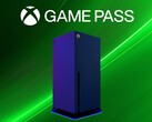 Következő Xbox konzol mockup Game Pass bannerrel