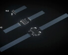A SpaceX 3. generációs és 2. generációs műholdjainak méret-összehasonlítása