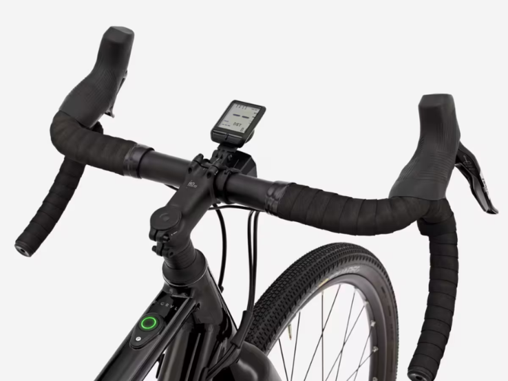 A Van Rysel E-GRVL AF HD e-bike fekete színben. (Kép forrása: Decathlon)