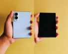Kiszivárgott Galaxy Z Fold 8 (a szélesebb modell) és Fold 8 Ultra dizájnmodellek.