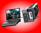 A Win Max 3 csatlakoztatva a GPD G2 eGPU dokkolóhoz.