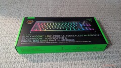 A BlackWidow V4 HyperSpeed TKL külső doboza