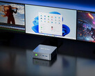 A NucBox M6 Ultra ára 259,99 dollárról indul. A képen a mini PC promóciós képe. (Kép forrása: GMK)