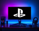 A PlayStation logója egy játékra szánt PC-monitoron