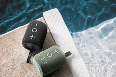 A Tribit Stormbox Mini Plus Bluetooth hangszóró fekete, kék és zöld színben kapható (Kép forrása: Tribit)