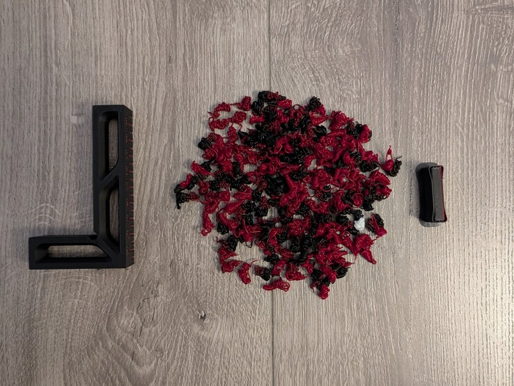 Mini négyzet alakú szerszám, tisztító hulladék és alapozó torony.