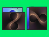Galaxy A Z Fold 8 sorozat renderei.