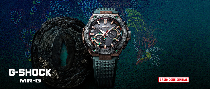 Kiszivárgott kép a Casio G-Shock MRG-B2000KT óráról. (Kép forrása: Ersa Watch)