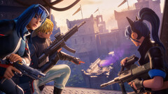 A Fortnite 2025 augusztusában életbe lépett Ballistic v37.10 frissítésének promóciós grafikája. (Kép forrása: Epic Games)