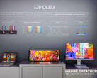 Hordozható, háromszorosra hajtható, 16–28 hüvelykes IJP OLED-monitor