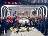 Teslas Giga Berlin Németországban ünnepli az 500.000. Model Y SUV-t (Kép forrása: Tesla)