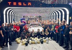 Teslas Giga Berlin Németországban ünnepli az 500.000. Model Y SUV-t (Kép forrása: Tesla)