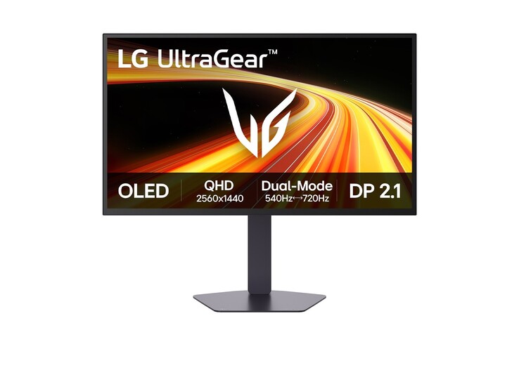 Az LG UltraGear 27GX790B-B előlapja. (Kép forrása: LG)