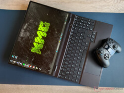 Az XMG Fusion 15 (Early 24), a Schenker által biztosított tesztminta.