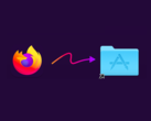 A Mozilla a Firefox 115 ESR elhagyása a támogatott böngészők listájáról megnehezíti a böngészést a régebbi rendszerek tulajdonosai számára. Képen a Firefox for macOS telepítője (Kép forrása: Screenshot - Notebookcheck)