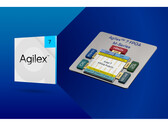 Az Altera Agilex 7 FPGA chipjének belsejét bemutató promóciós ábra. (Kép forrása: Altera Newsroom)